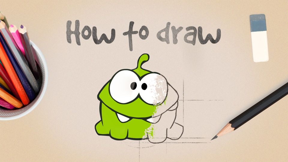 How To Draw Om Nom