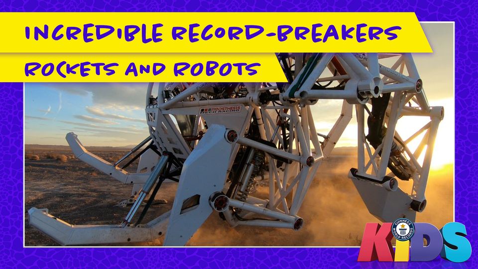 Incredible Record Breakers: Rockets and Robots