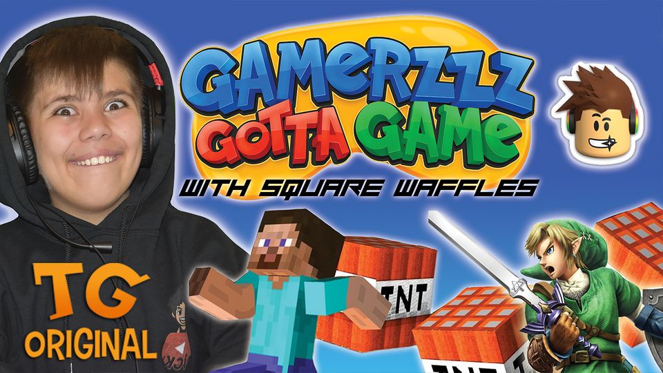 Gamerzzz Gotta Game With Square Waffles
